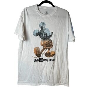 Walt Disney Word White T- Shirt  / Vintage